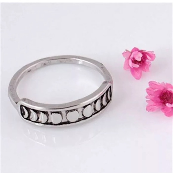 Vintage SilverMoon Phase Finger Fresh LunarEclipse - Picture 4 of 6